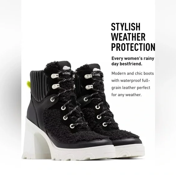 NEW Sorel BREX Heel Lace Cozy Bootie - Picture 4 of 13